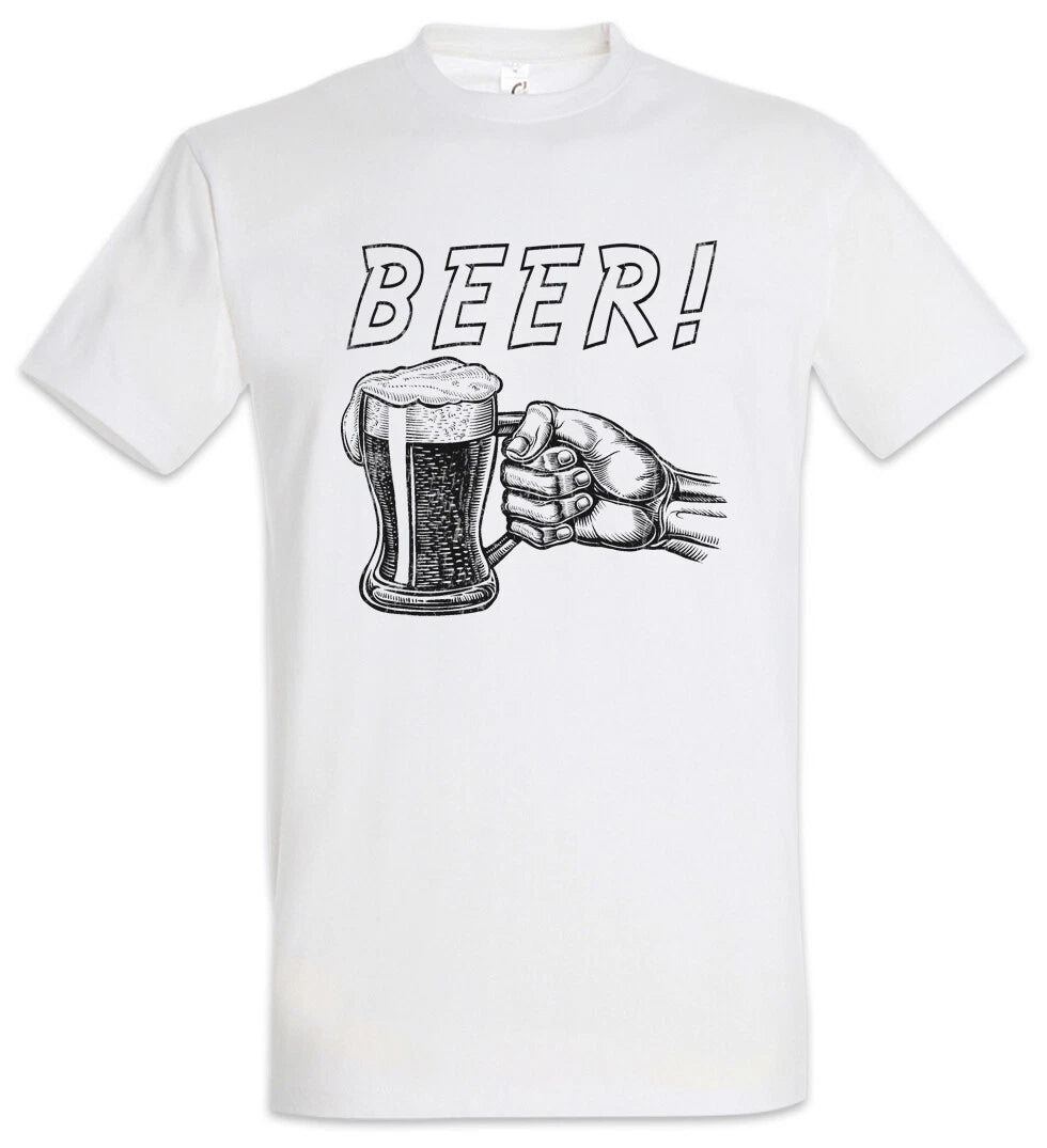 Beer! Fun Alcohol Beer Get Drunk Party Hangover Brewer Wasted Loaded T-Shirt