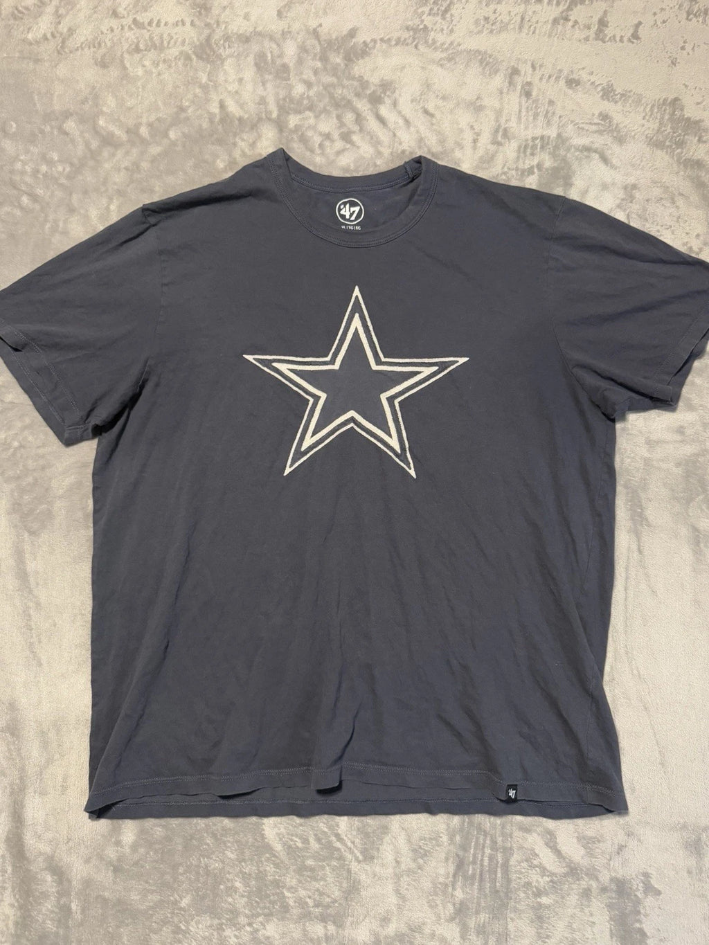 Dallas Cowboys '47 Brand T-Shirt Men's XL Navy Star Logo Graphic