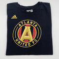 Adidas Atlanta United FC Black Short Sleeve T-Shirt Mens Size XL MLS Soccer Club
