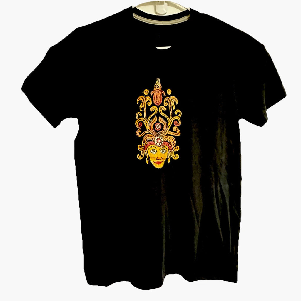 Hand Painted T-Shirt Unique Wearable Art – One-of-a-Kind Design | Artist Made