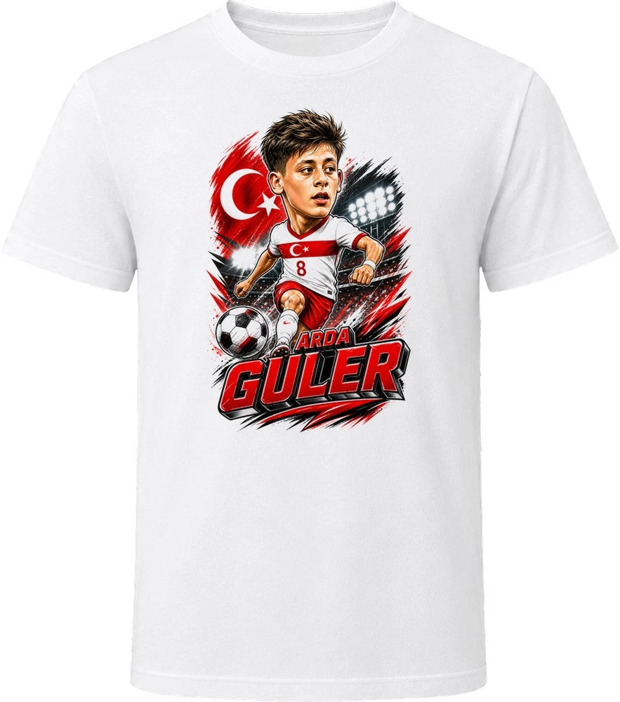 Arda Guler, Turkey Caricature Soccer 2026 T Shirt