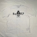 Marcelo Burlon County of Milan BZRP Pixel Graphic White T-Shirt CMAA054G23JER002
