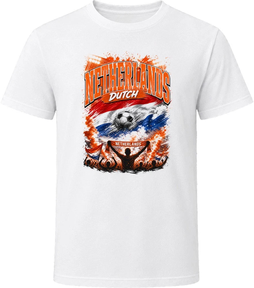 Netherlands Dutch Soccer Football National Supporters T Shirt
