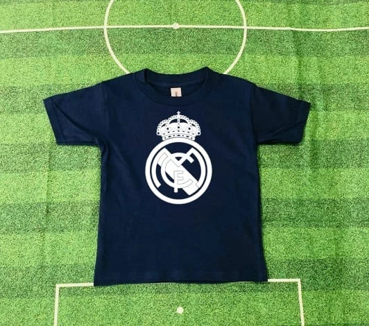 Real Madrid Kids Shirt Navy/White Color