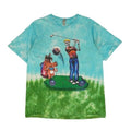 Vintage 1994 Grateful Dead t shirt Golfing Skeleton Bear Tie Dye Size XL Gildan