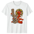 Love Womens T-Shirt Game Day American Football 2026 Birthday Gift For Her