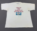 Rare Vintage 90s I Was On The Plane To Orlando World Cup Soccer Team Thrashed T