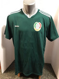 Mexico Soccer Futbol T-Shirt Adult Green Shirt Large Polyester