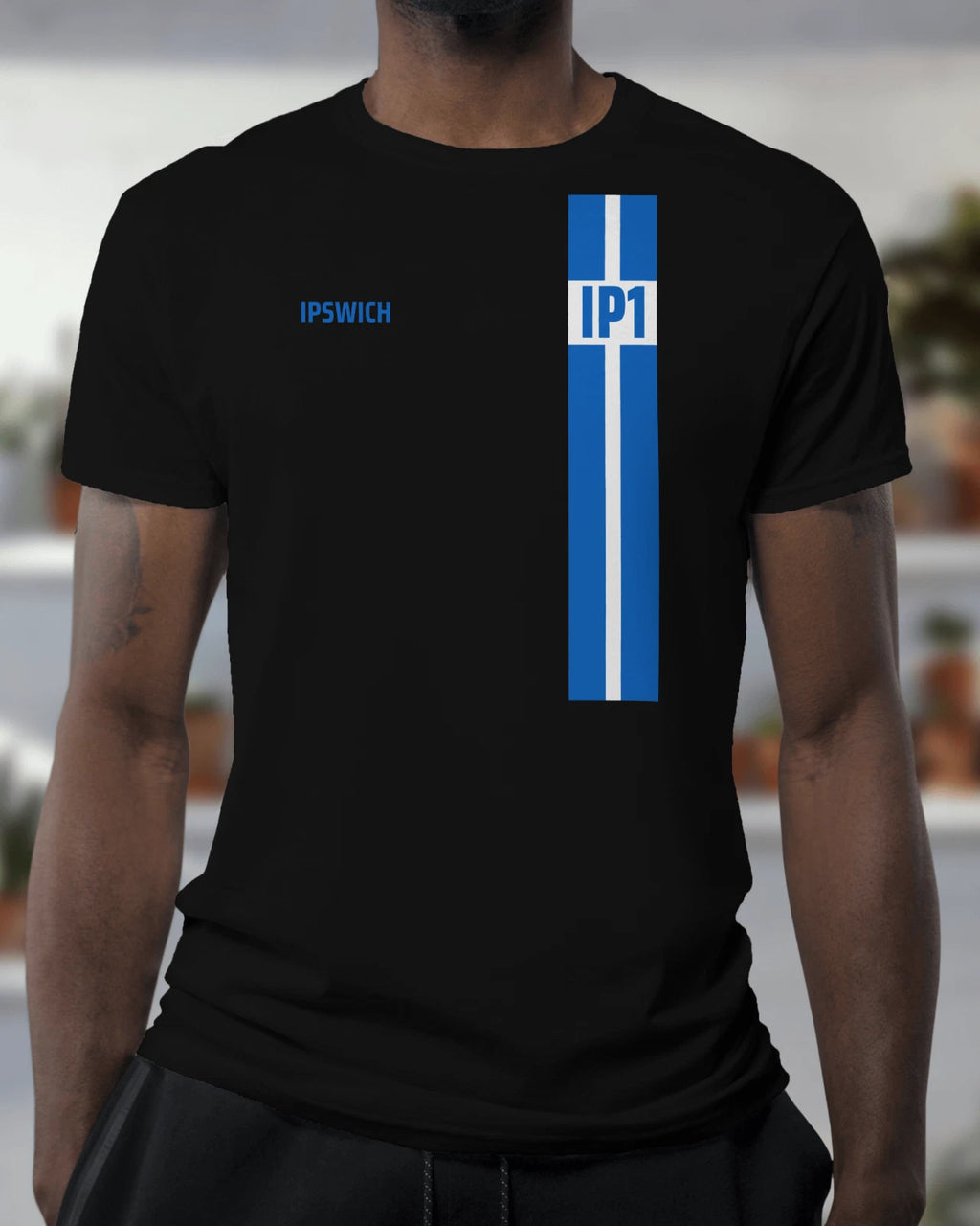 Ipswich IP1 T Shirt | Tractor Boys Blues Suffolk Portman Road