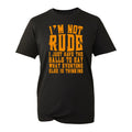 I?m Not Rude I Just Have The Balls T-Shirt, Funny Sarcastic Joke Unisex Top