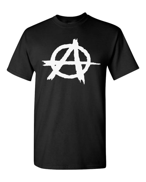 Anarchy T Shirt Reject Hierarchy Freedom Tee Leaderlessness Anarchism T-Shirt