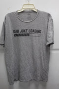 Dad Joke Loading T-Shirt Mens XL Gray Ann Arbor T-Shirt Co. 90% Cotton