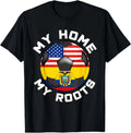 Ecuador Football My Home My Roots Soccer Flag Fan Shirt T-Shirt