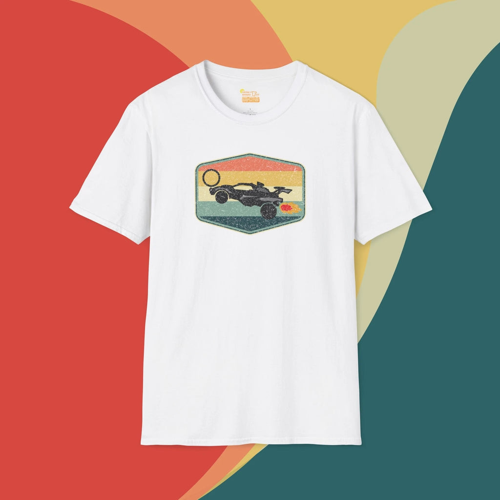 Octane Rocket League Soccer Retro Badge Graphic Tee