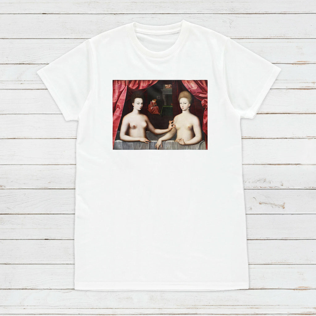 Nipple Pinch T Shirt Gabrielle d'Estrees Aesthetic LGBTQ Grunge Womens Mens Tee