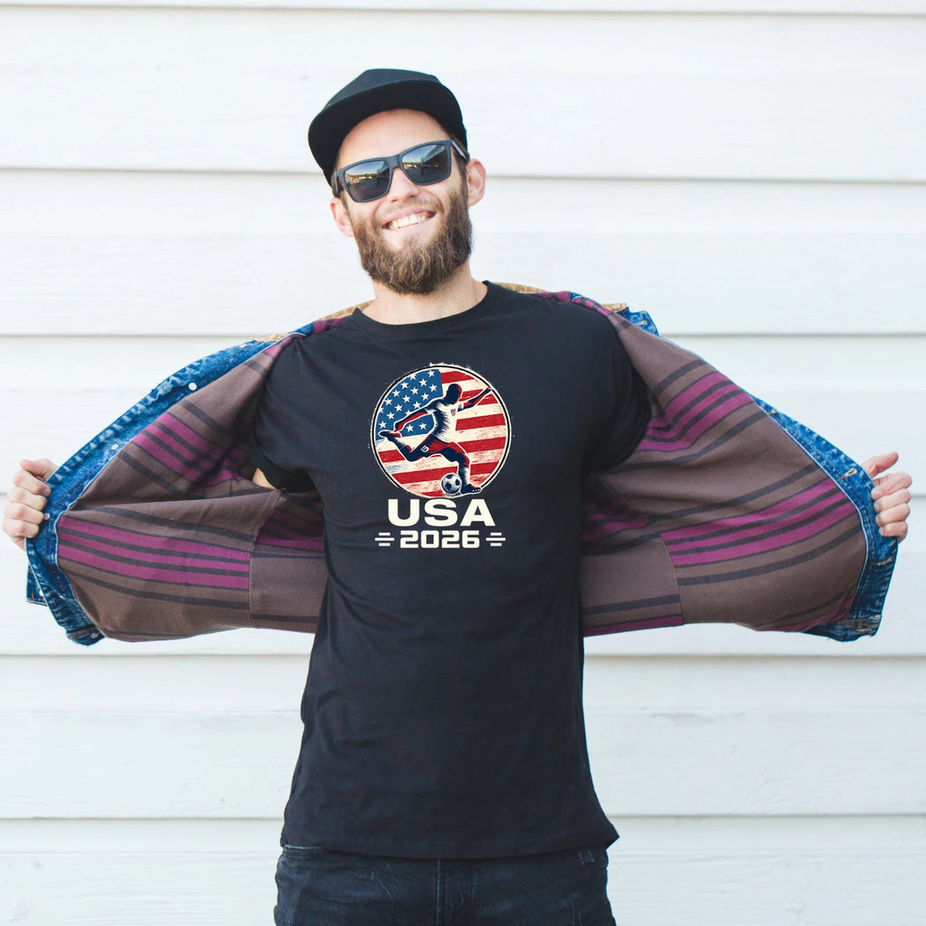North America Apparel Collection for Soccer Fans 2026 USA Unisex  T-Shirt