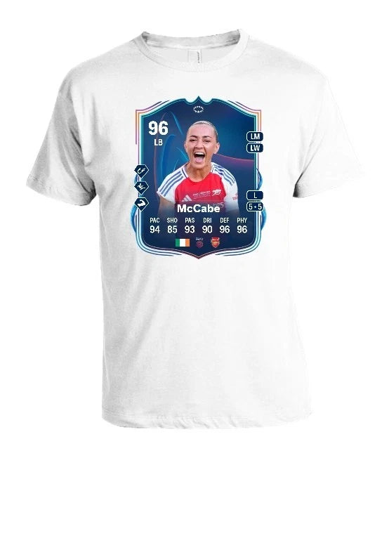 Katie McCabe T-Shirt Adult & Kids sizes available