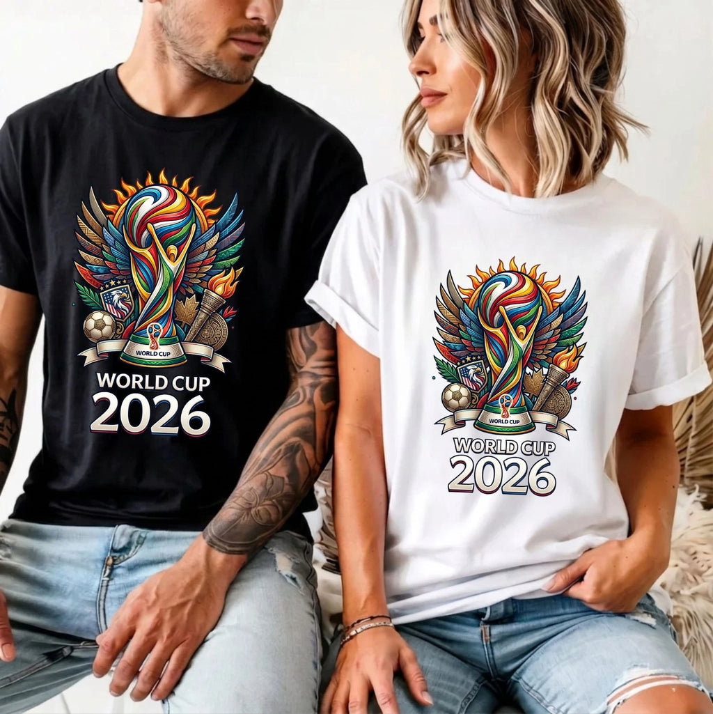 World Football Fan T-Shirt – Unisex Sports Supporter Gift Tee Top
