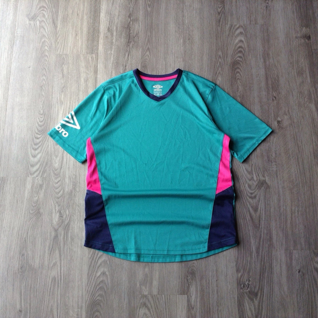 Vintage Umbro Futbol Soccer Jersey Shirt Blank Fits Size Adult Medium