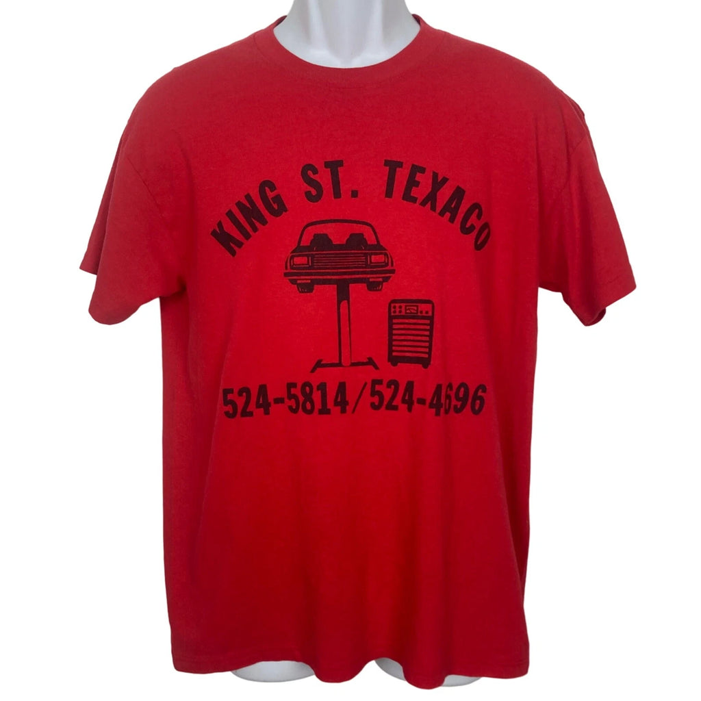 Vintage 80s Honolulu Hawaii Soccer Team T Shirt Large Red WearGuard Tough Ts