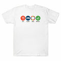 Repeat Sleep Gift T-Shirt Cotton Goals Short Sleeve Eat 2030 Tee Men's SDGs -