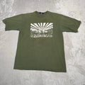 Southpole Shirt Mens 2XL Green Grunge Skater Military Graphic Y2K