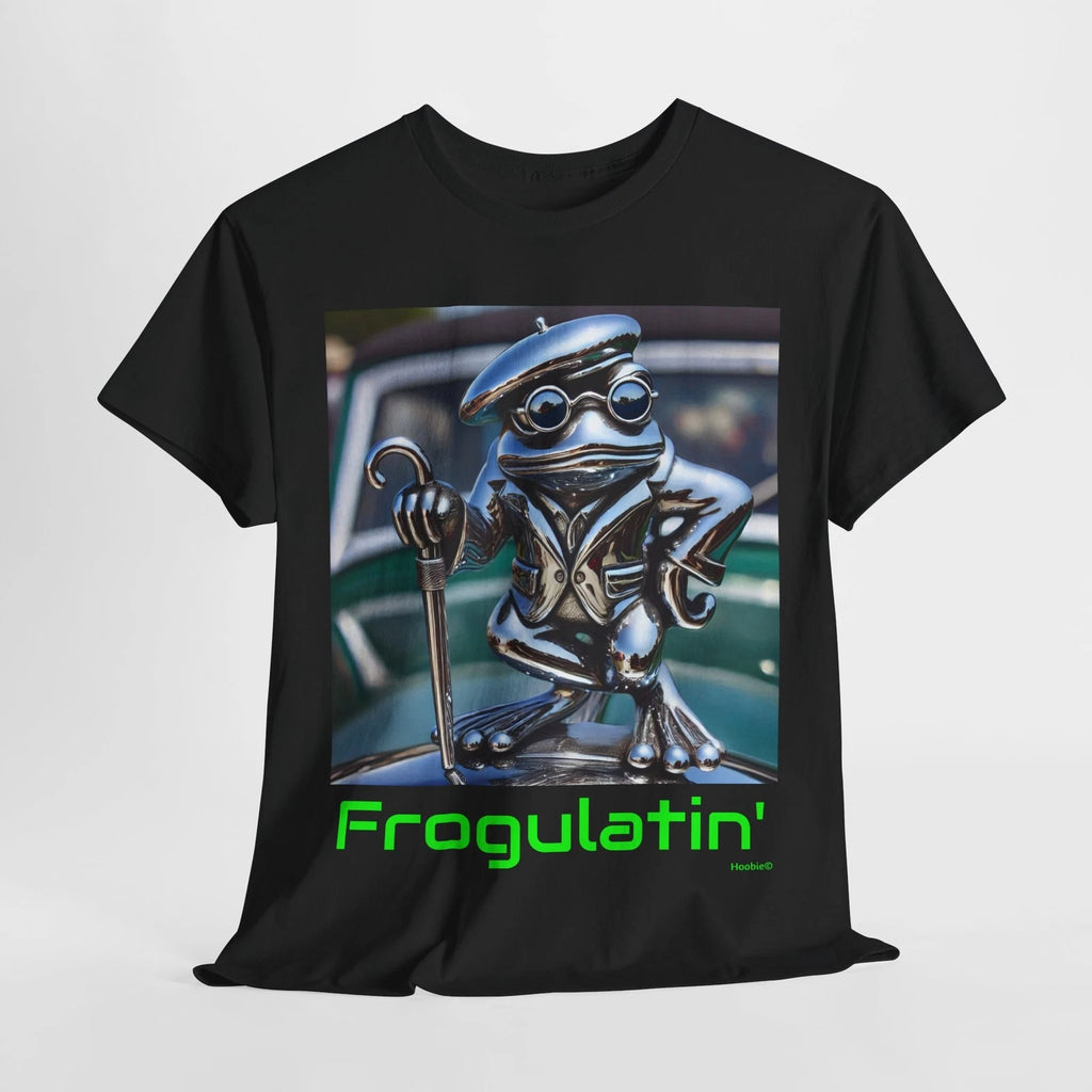 Frogulatin' Kool Froggy Tee, Funny Retro Unisex T-Shirt, Frog Lover Gift,