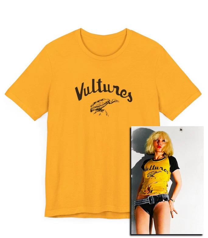 Vultures Classic Rock Inspired T-Shirt, Blondie, Debbie Harry, 80s, 70s, Punk