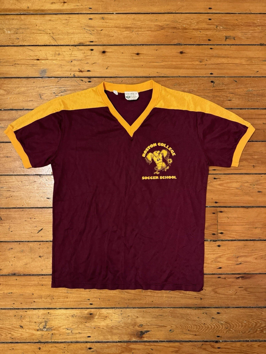 Vintage 70s/80s Boston College Soccer School T Shirt/jersey