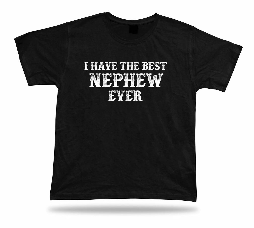 Lucky best celebration Nephew T-shirt ever No1 Gift birhday occasion success