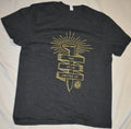 Atlanta United FC Soccer Size XL Grey Graphic T-Shirt The Spike Unites Us ATL