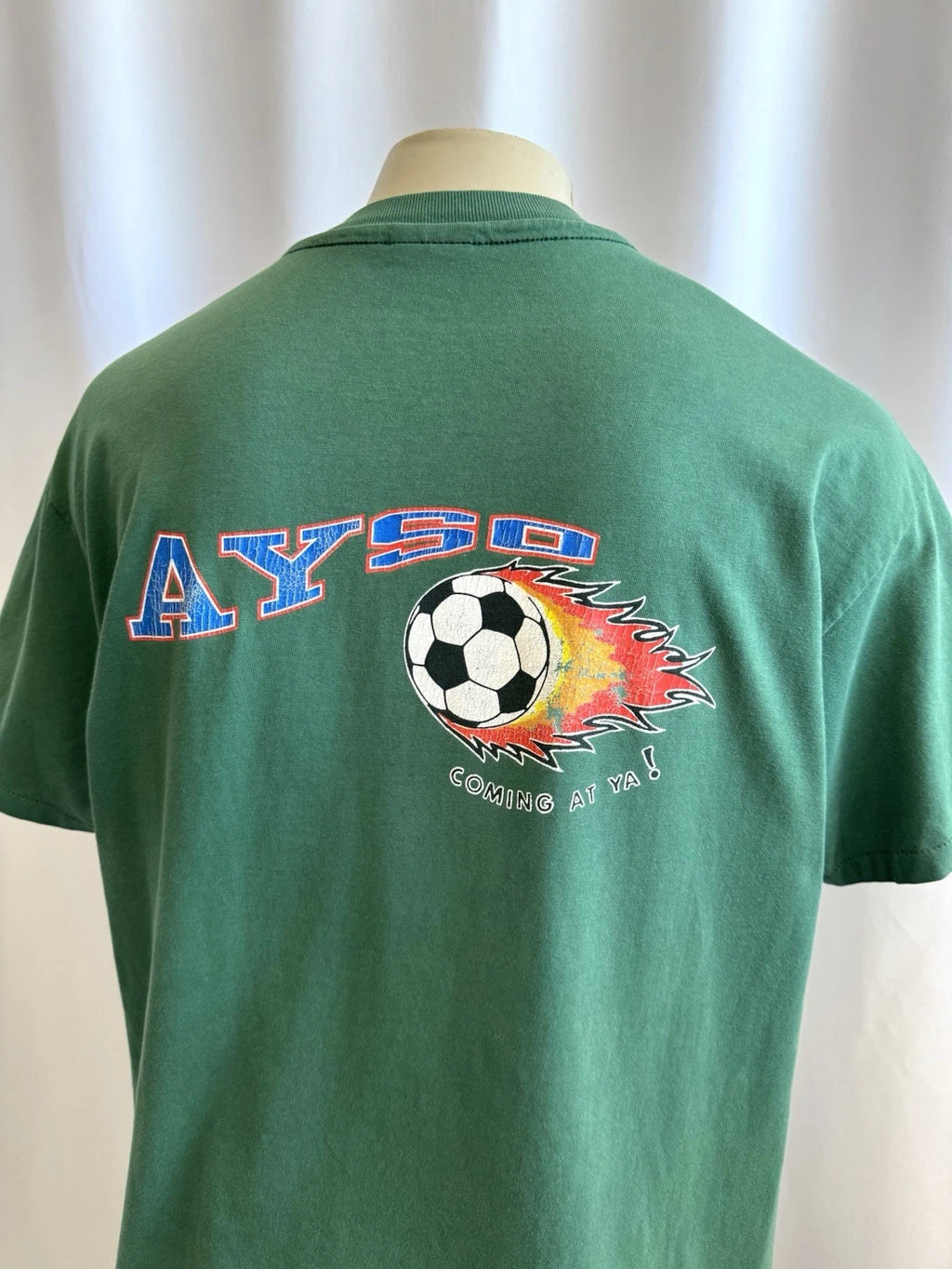 Vintage 90s Ayso Soccer T-shirt Size X-Large