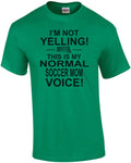 I'm Not Yelling This Is My Normal Soccer Mom Voice T-Shirt