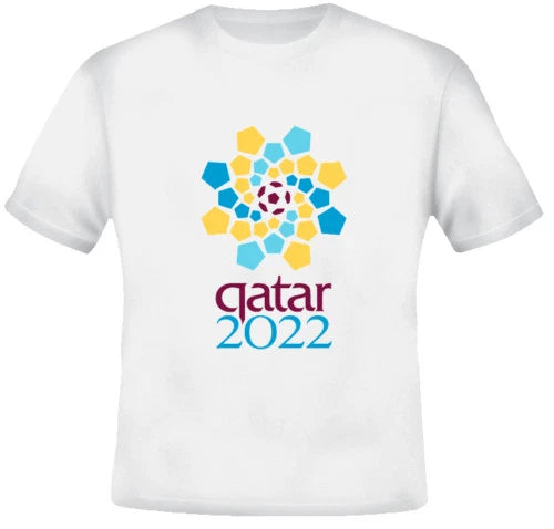 2022 Future World Cup Quatar Soccer Fan White T Shirt