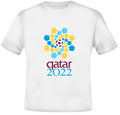 2022 Future World Cup Quatar Soccer Fan White T Shirt
