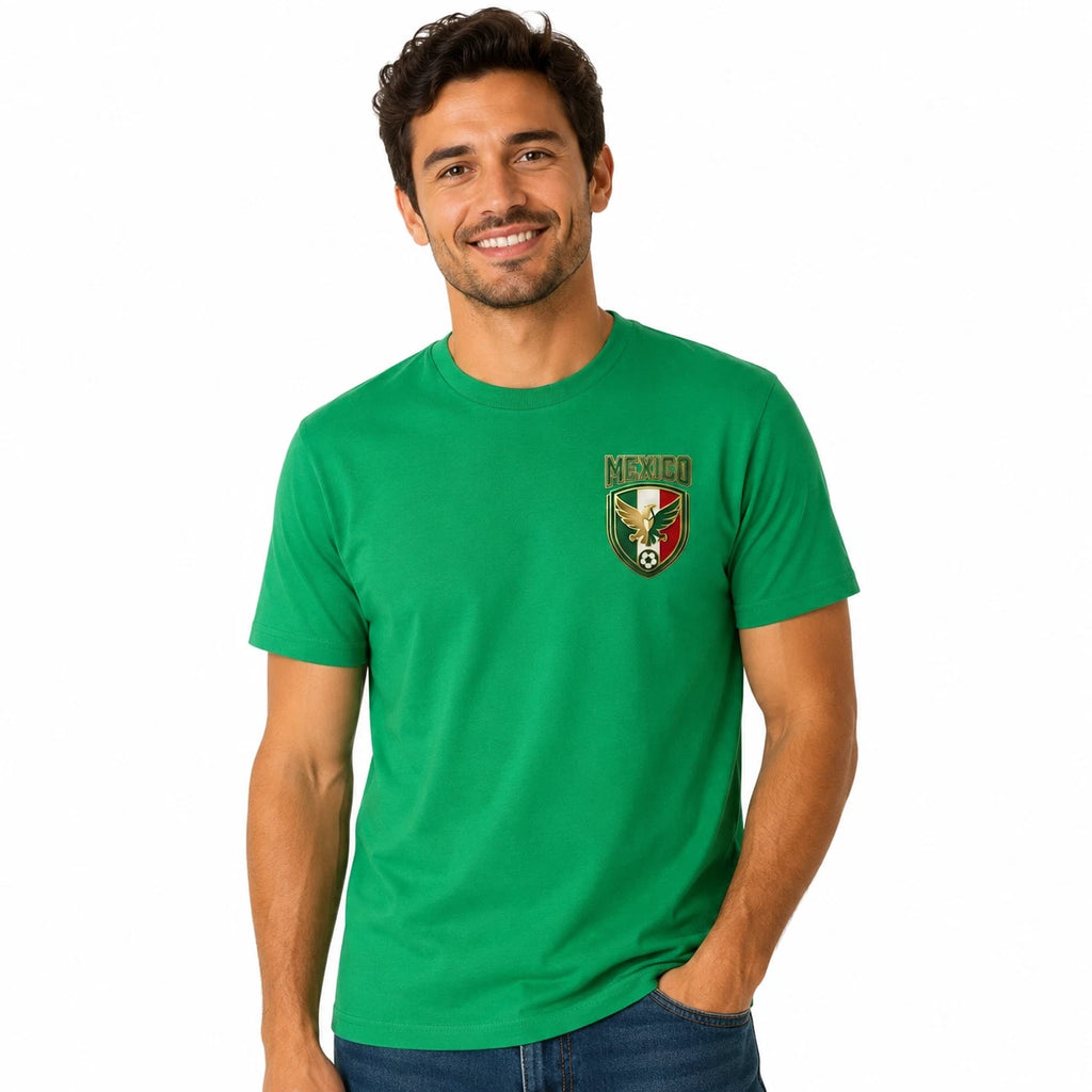 Mexico  World Cup 2026 T Shirt Mens Football Soccer Fan Mexico Supporter Mexican