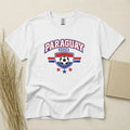 Paraguay 2026 Football Fan T Shirt Soccer Supporters Gildan Cotton Family