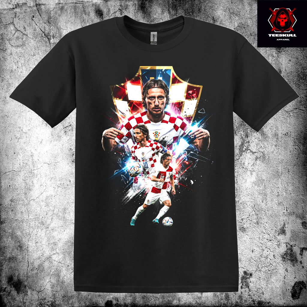 Luka Modrić 2026 World Football Legends Croatia Unisex Premium T-Shirt S-3XL🔥