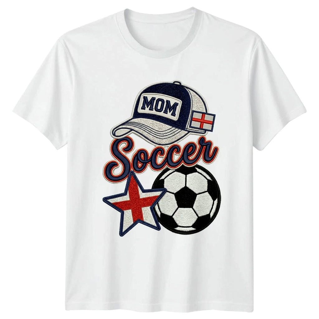 Mom Soccer Womens T-Shirt Soccer Mom Soccer Mothers Day Gift For Her