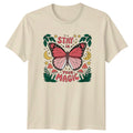 Stay In Your Magic Butterfly Boho Retro Vintage Graphic T-Shirt