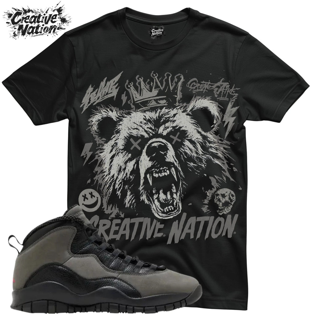 Shirt To Match 10 Shadow Unisex Tee Sneaker Shirt Bear Shirt For Sneaker Tee