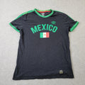 Umbro Shirt Mens Small Black Mexico Soccer Futbol Team Graphic