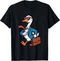 Funny Business Goose Cartoon Office Humor T-Shirt