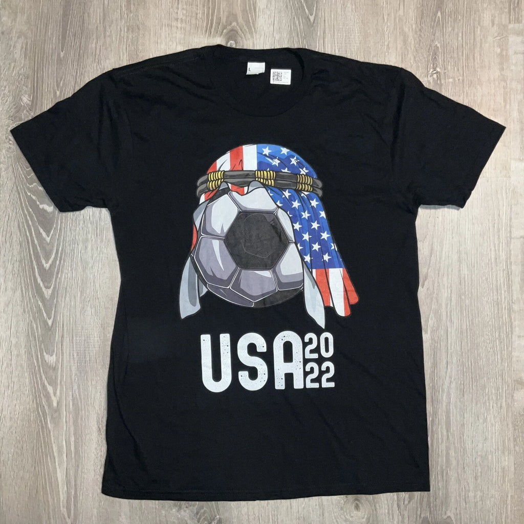 USA Soccer Team 2022 World Football USA Soccer Team Fans T-Shirt, World Cup L