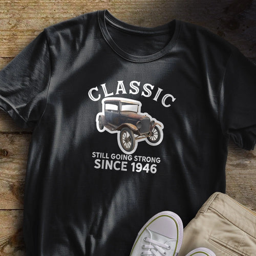 80th Birthday Gift T Shirt Present Idea for Men Age 80 Years Old Classic Tshirt
