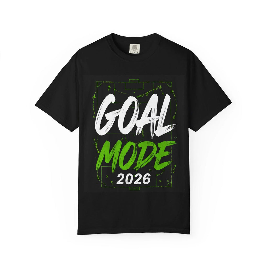 Goal Mode 2026 T-Shirt | Soccer Pitch Graphic