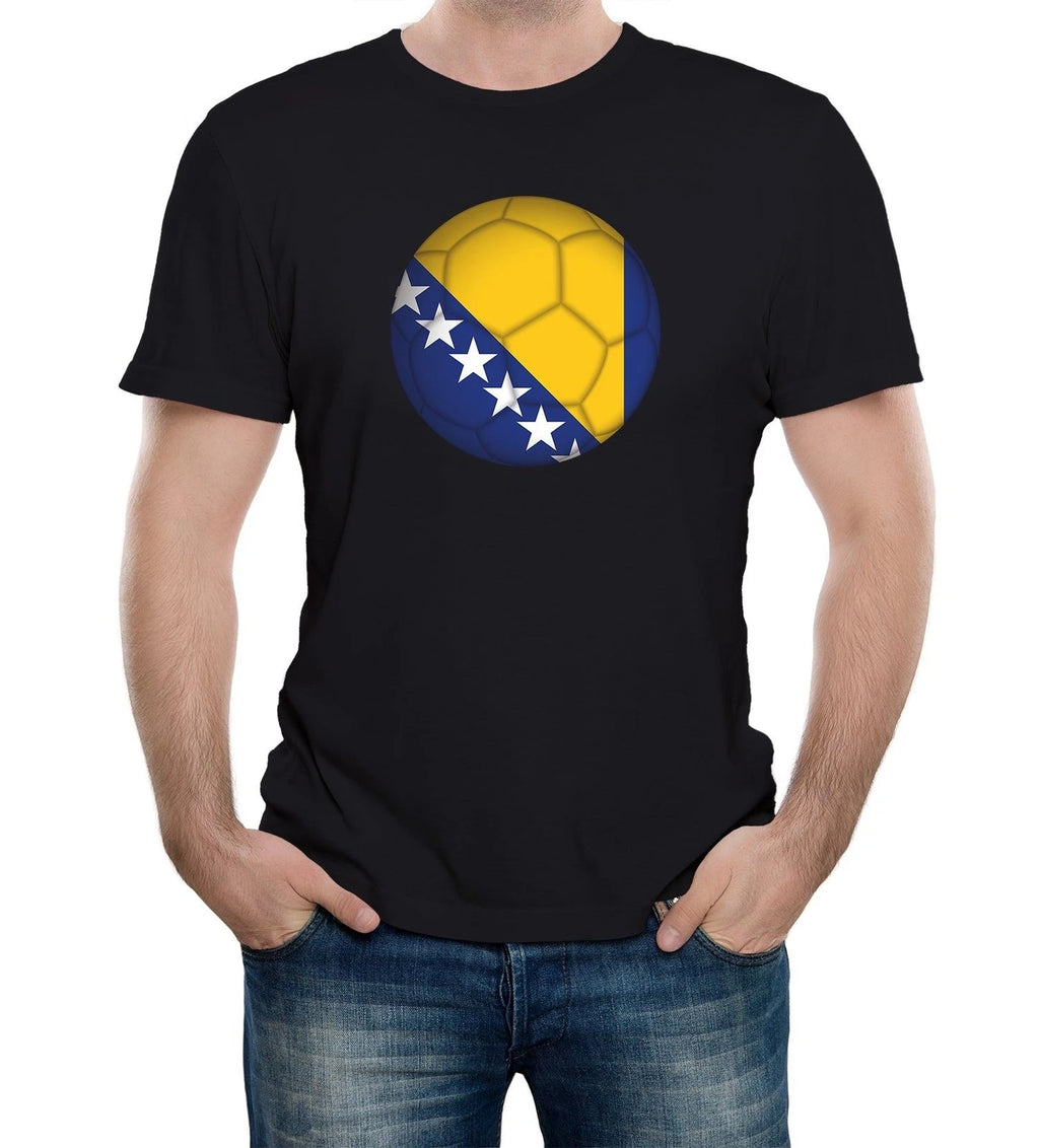 Mens Bosnia Football Supporter T-Shirt World Cup Euros Copa America Country