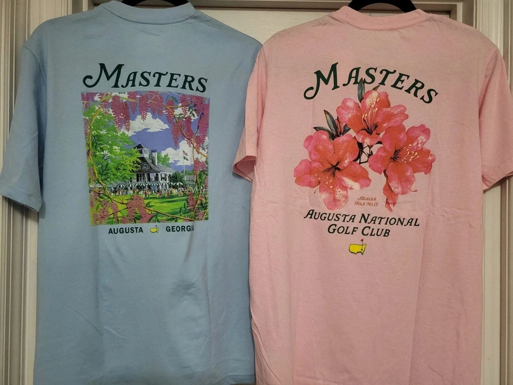 NEW! Masters Tournament Amen Corner Golf T-Shirt Augusta National Floral Azalea