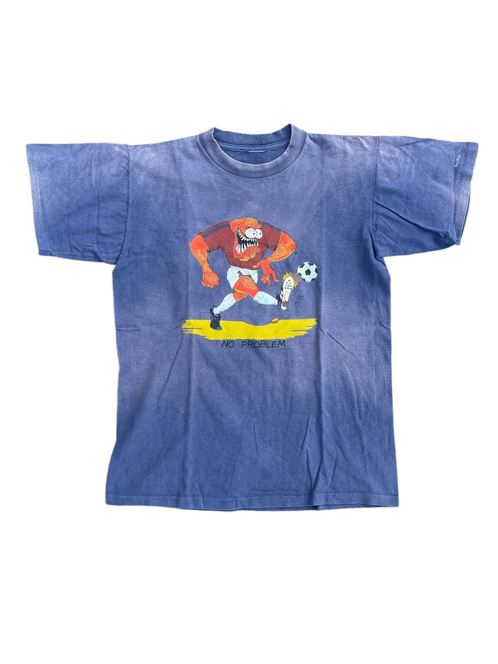 1980’s Vintage Rare Ed “big daddy “ Roth Soccer No Problem Oldies t-shirts Tee