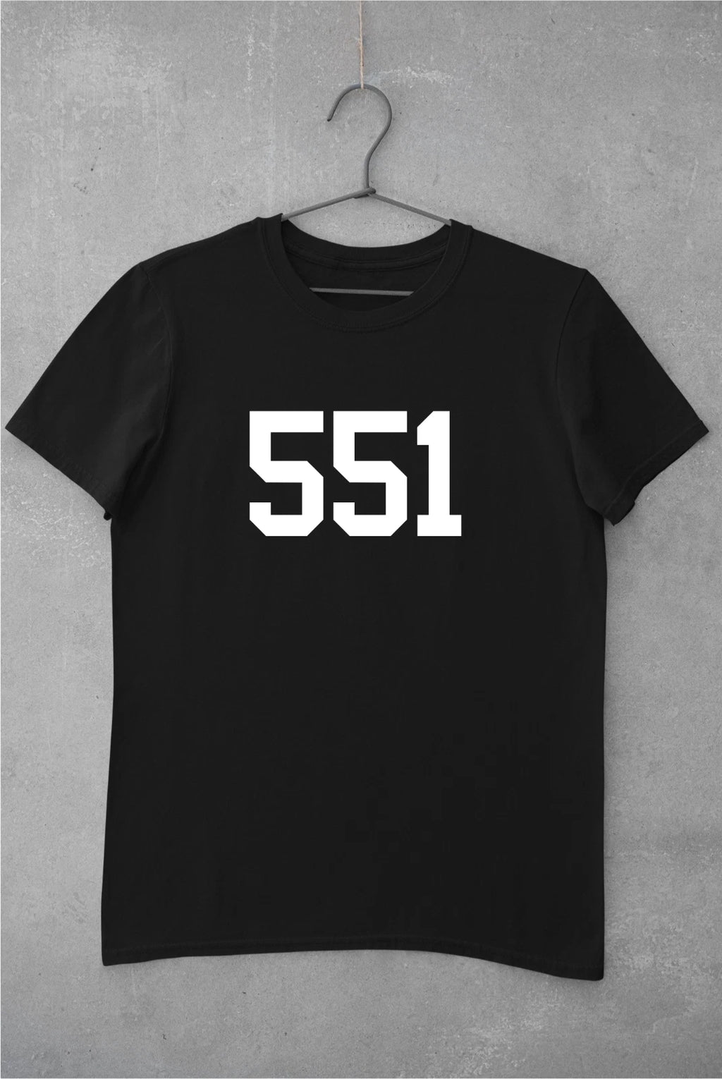 New Jersey Shirt, 551 Area Code, NJ, Bayonne, Bergenfield, Cliffside Park